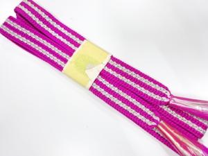 未使用品　正絹　手組帯締め